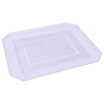 PRATO BOLO PLASTICO 28X23CM LUXE 16011
