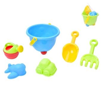 BALDE PRAIA C/ACESS 14CM 357A CX72