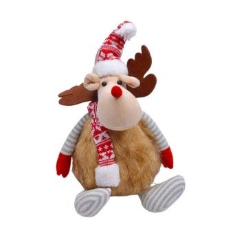 BONECO NATAL SENTADO 20X15X30 2514-102-30