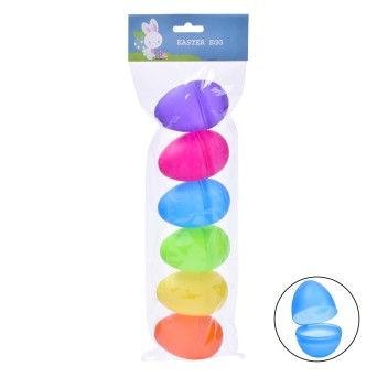 OVOS PASCOA 6UN 8CM