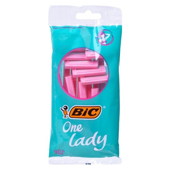 CONJ 10 GILETES BIC ONE LADY