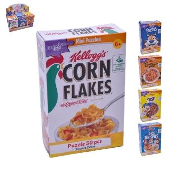 MINI PUZZLES KELLOGS 50PCS