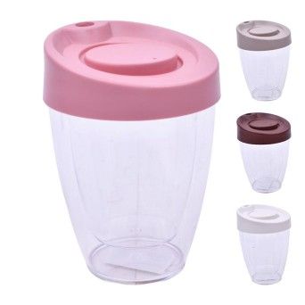 CANECA PLASTICO DUPLO 200ML REF354877