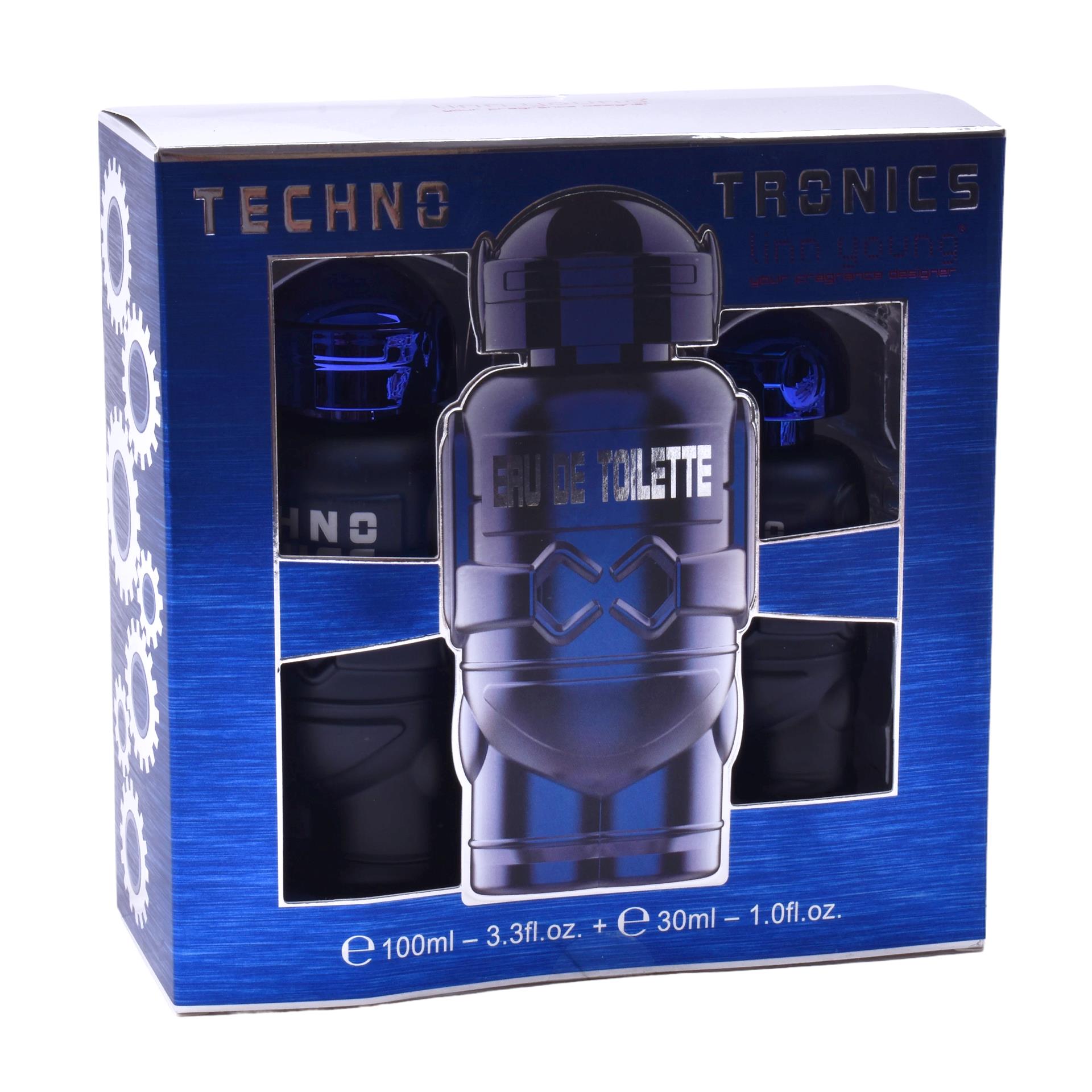 TECHNOTRONICS MEN EDT 100ML + 30ML TECHNOTRONICS MEN EDT 100ML + 30ML