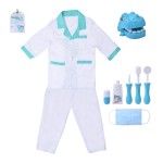FATO CARNAVAL DENTISTA V 110-120CM CX24