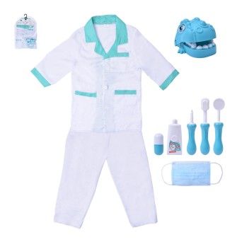 FATO CARNAVAL DENTISTA V 110-120CM CX24