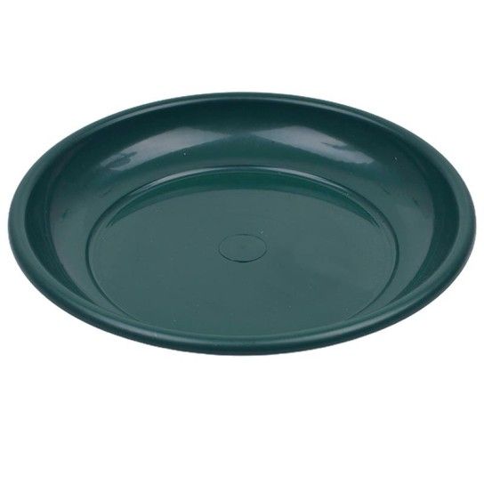 PLASTICO PRATO VASO VERDE 410