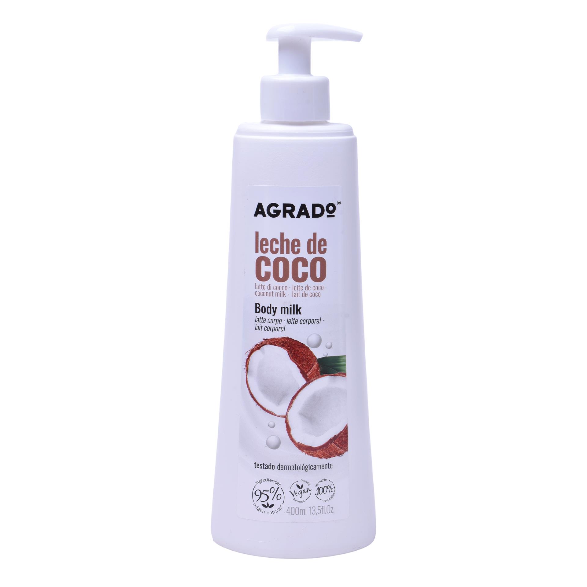 BODY MILK AGRADO COCO 400ML BODY MILK AGRADO COCO 400ML