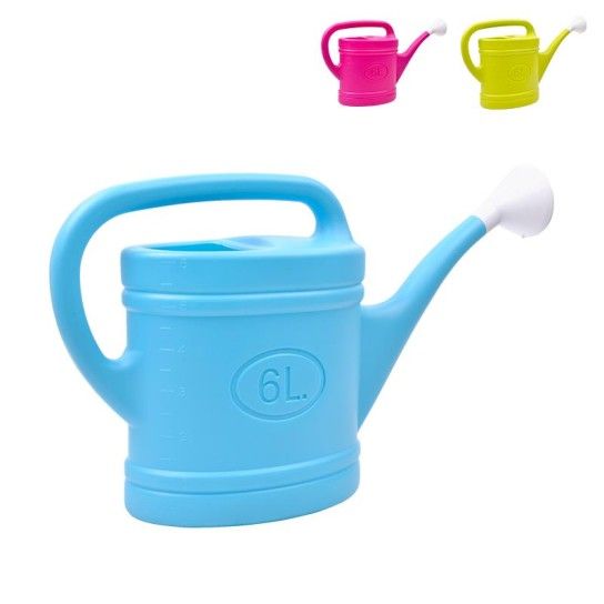 REGADOR PLASTICO CORES 6L 1148805 REGADOR PLASTICO CORES 6L 1148805