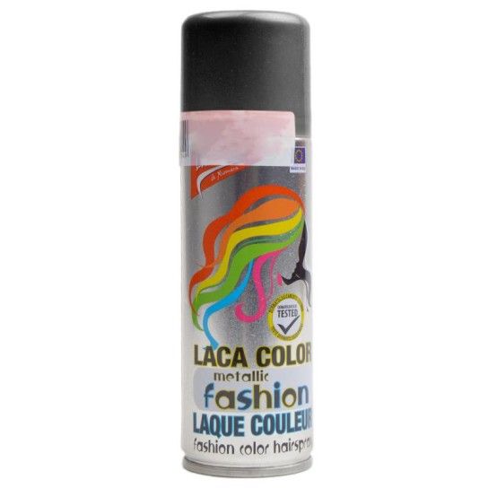 LACA COLOR SPRAY CABELO PRETO 125ML LACA COLOR SPRAY CABELO PRETO 125ML