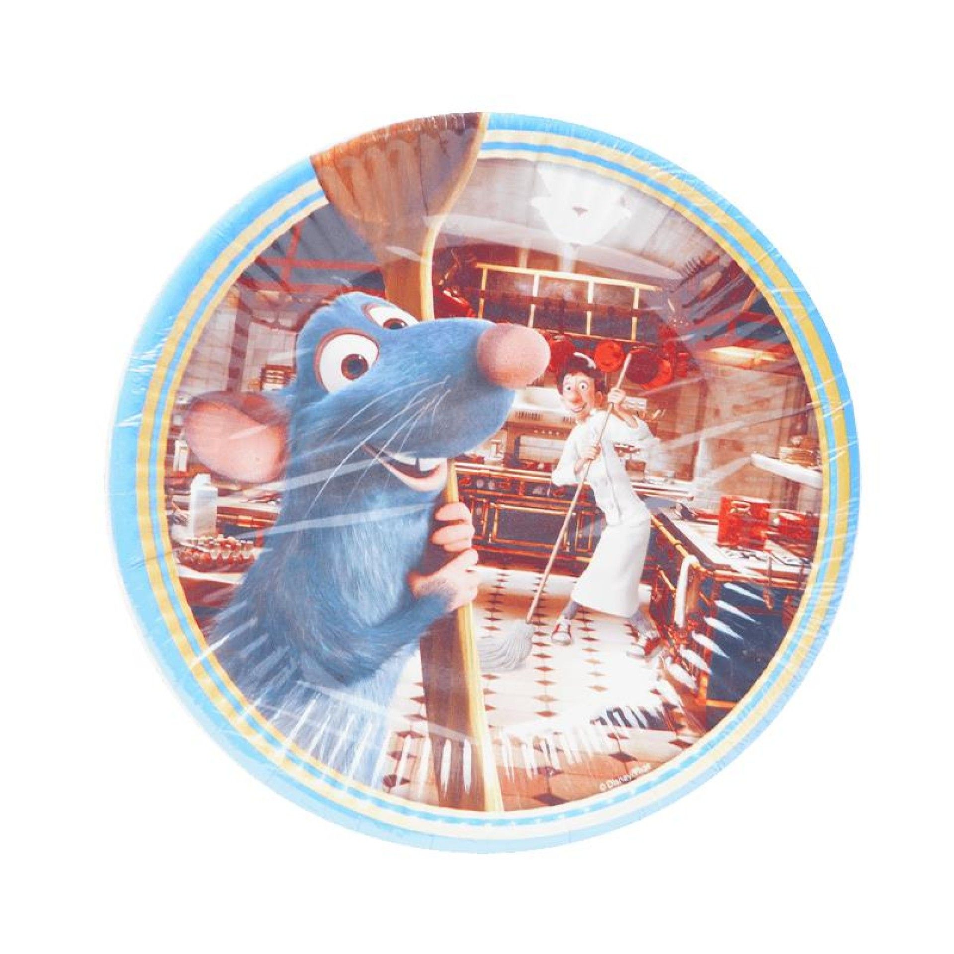 PRATOS PAPEL CONJ. 10) RATATOUILLE PRATOS PAPEL CONJ. 10) RATATOUILLE