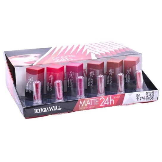BATON LABIOS 24H REF11274 MATTE 24UNI BATON LABIOS 24H REF11274 MATTE 24UNI
