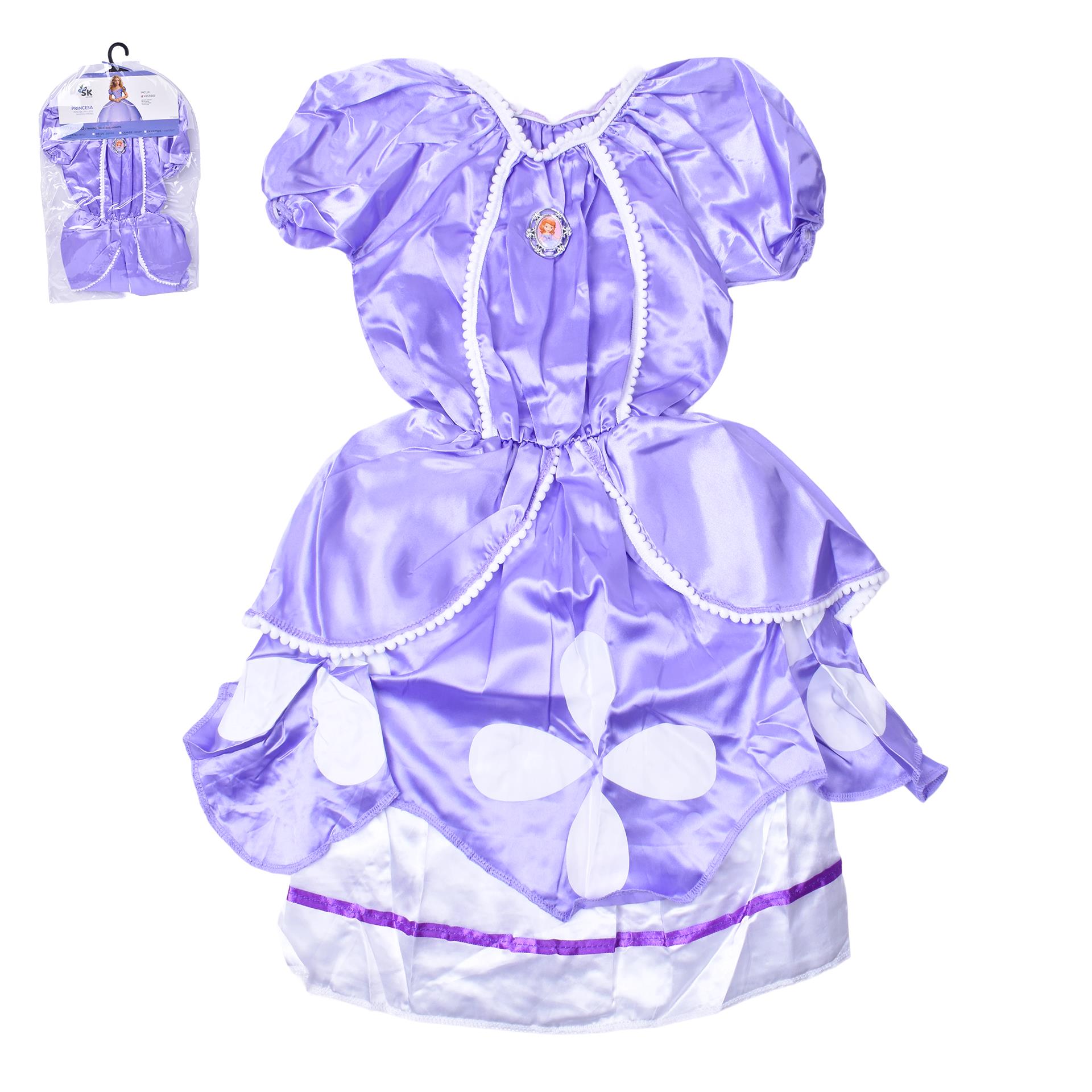 VESTIDO PRINCESA 120CM 2838-154-01 CX24