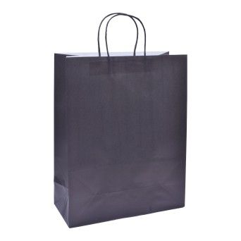 SACO PAPEL 32X14X40CM 042-49 PRETO CX144