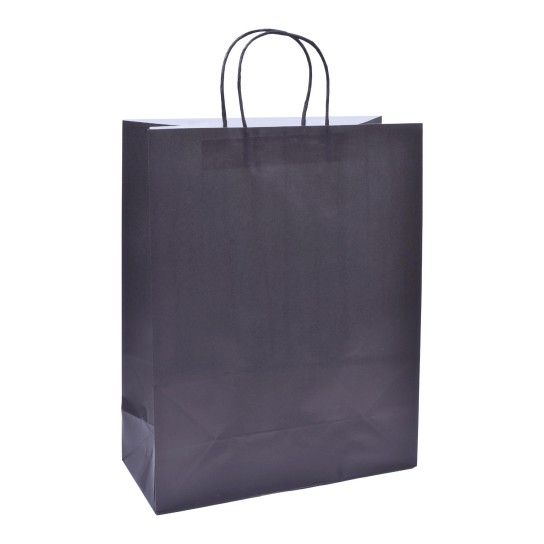SACO PAPEL 32X14X40CM 042-49 PRETO CX144