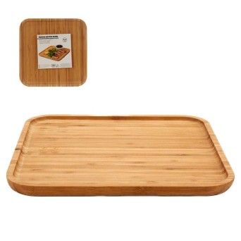 TABUA BAMBU QUADRADA 30X30CM 55074