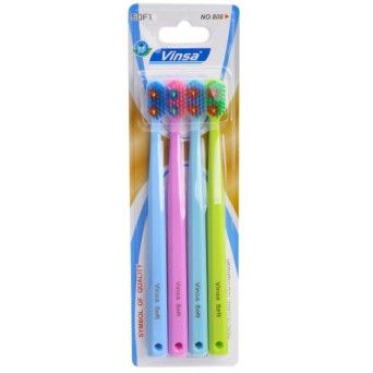 ESCOVA DENTES SUAVE 4UN 1226-045-04