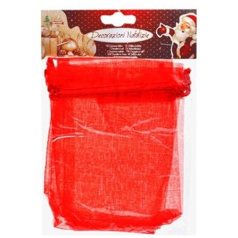 SACO ORGANZA 13X18 5UNI NATAL