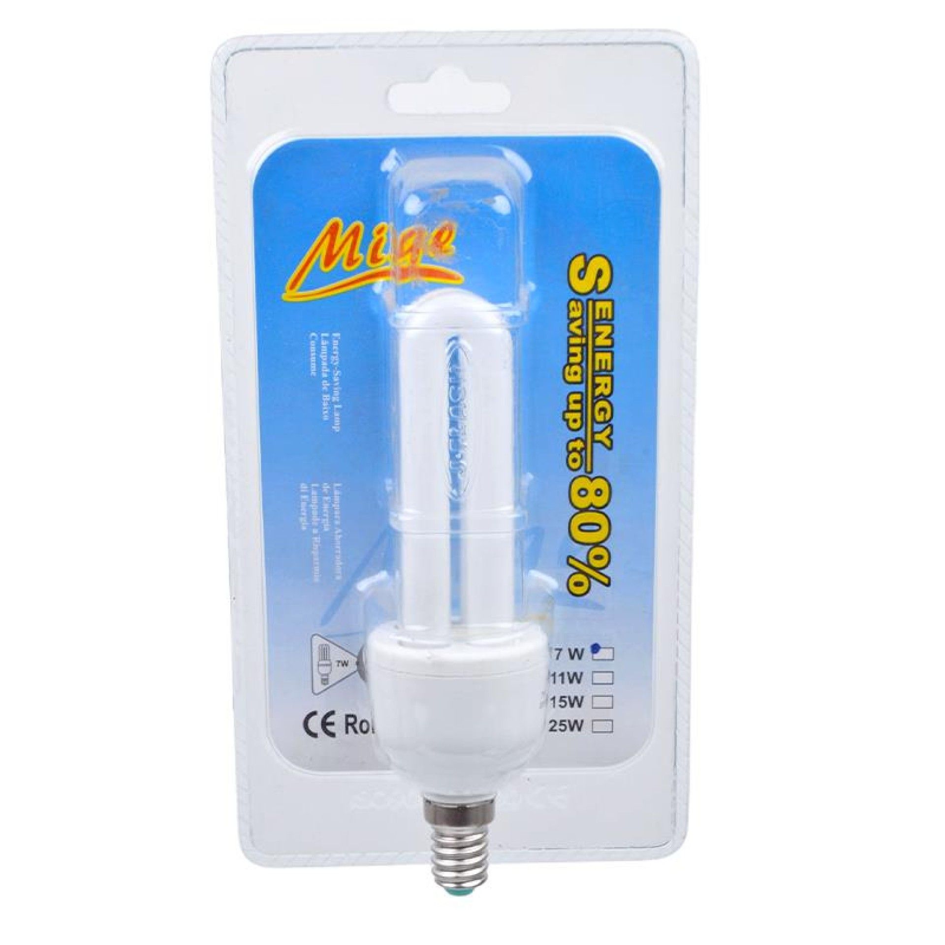 LAMPADA ECONOMIZADORA 7W LAMPADA ECONOMIZADORA 7W