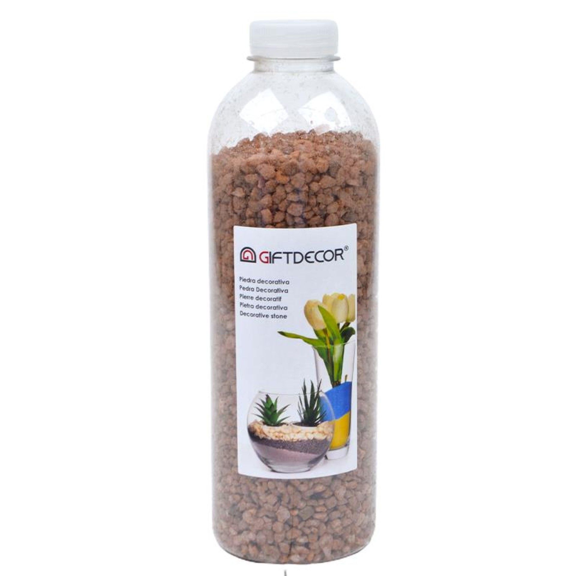 FRASCO PEDRAS DEC. 1,5KG CHOC. 55670 FRASCO PEDRAS DEC. 1,5KG CHOC. 55670