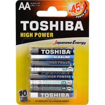 PILHAS TOSHIBA ALC R06 AA 4PS