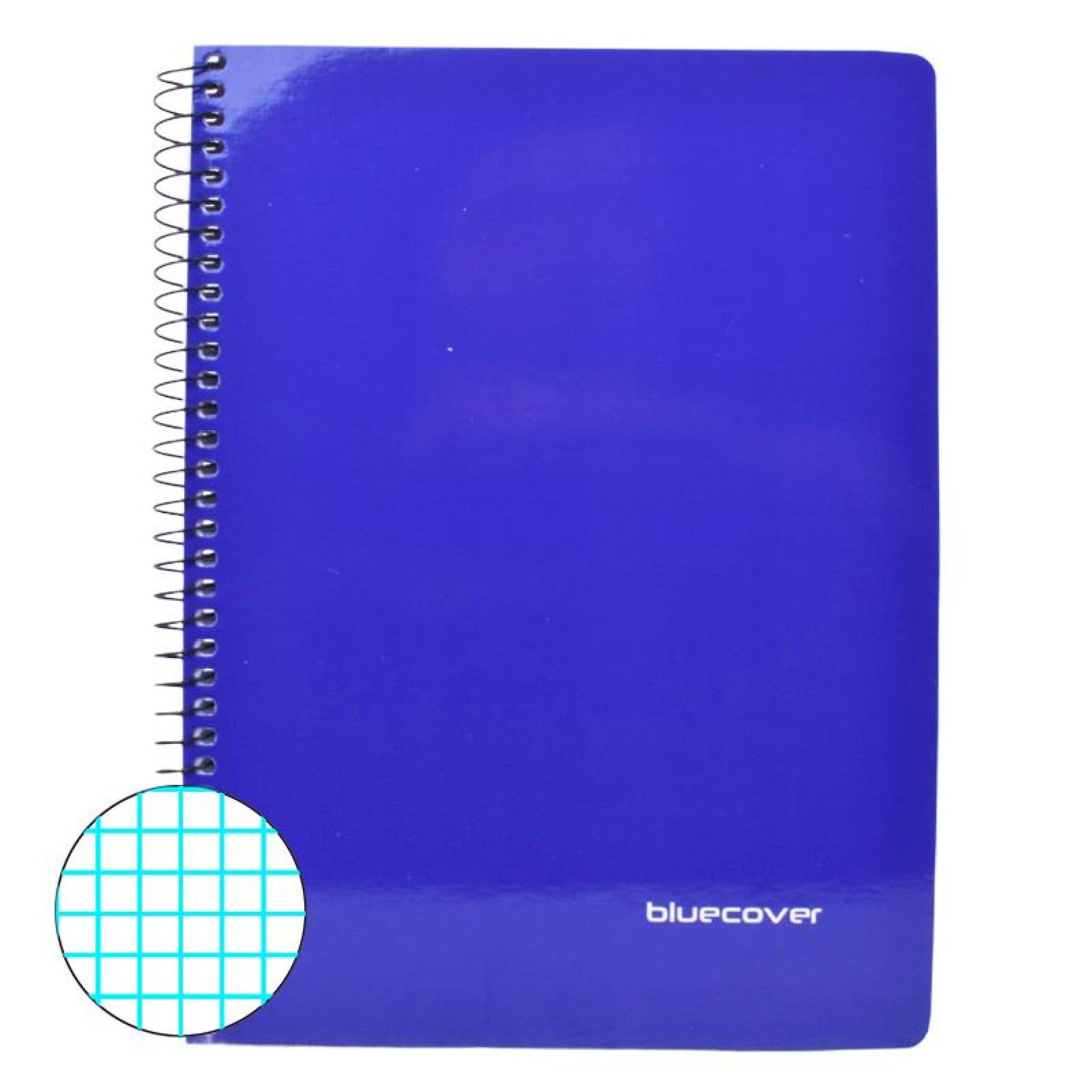 CADERNO ESPIRAL A5 AZUL 80FLS QUADRICUL CADERNO ESPIRAL A5 AZUL 80FLS QUADRICUL
