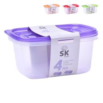 CAIXA MULT SET 4PCS 1900ML 0185-04 CX24