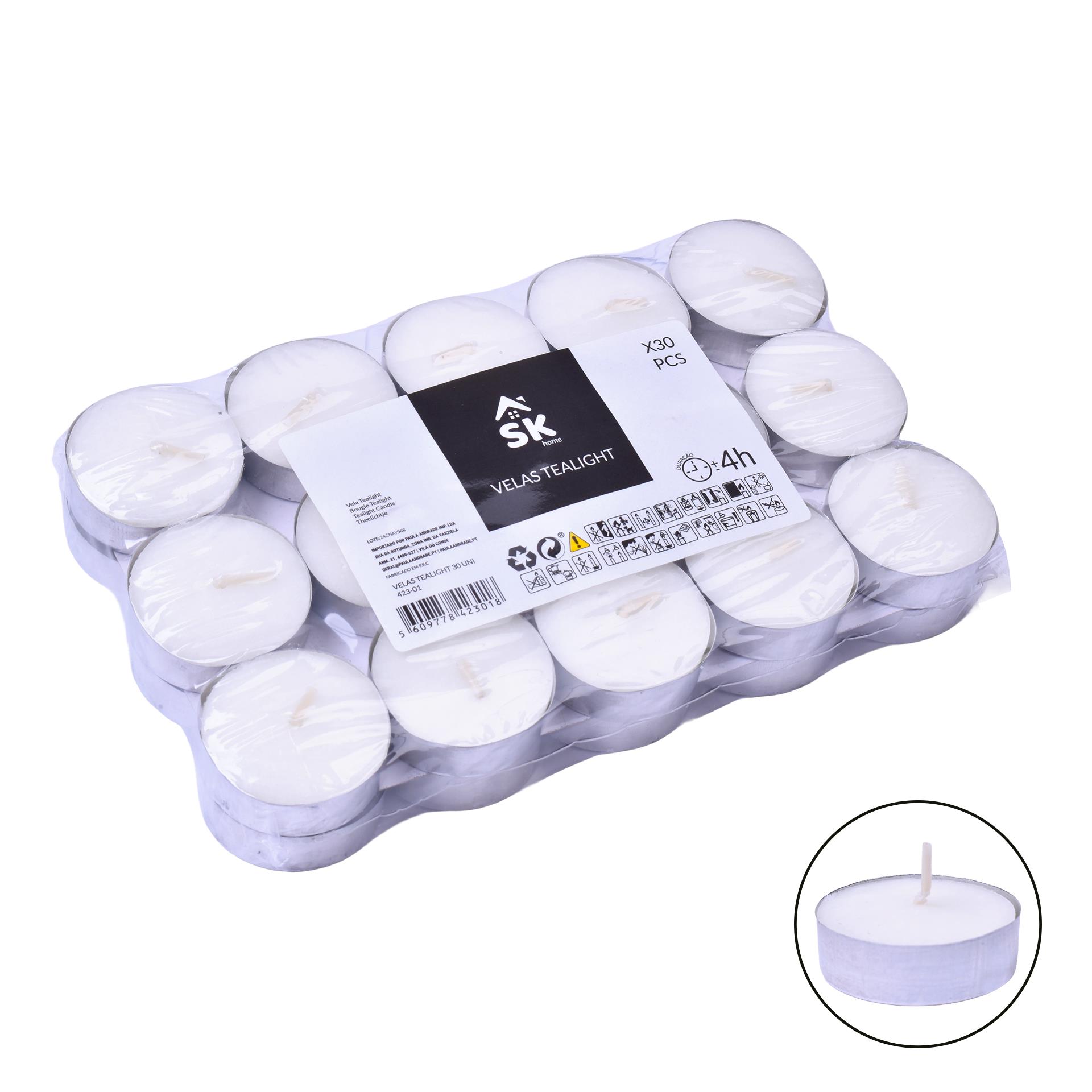 VELAS TEALIGHT 30UN 0423-01 CX24 VELAS TEALIGHT 30UN 0423-01 CX24