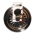 TAMPA ANTISALPICOS METAL 24CM 37098 TAMPA ANTISALPICOS METAL 24CM 37098