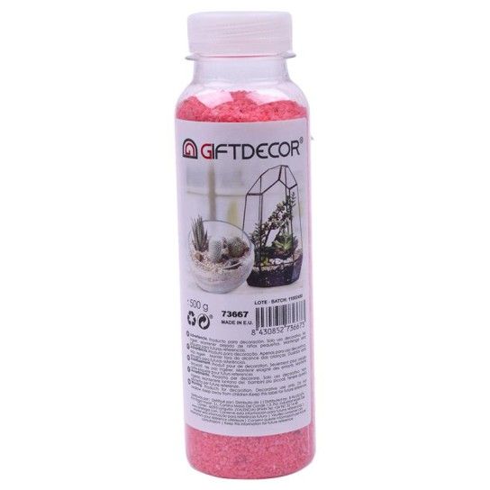 FRASCO AREIA DEC. 500GR FUCSIA FRASCO AREIA DEC. 500GR FUCSIA