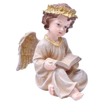 DECOR. ANJO 16,5X13X13CM 2709-110-B CX48