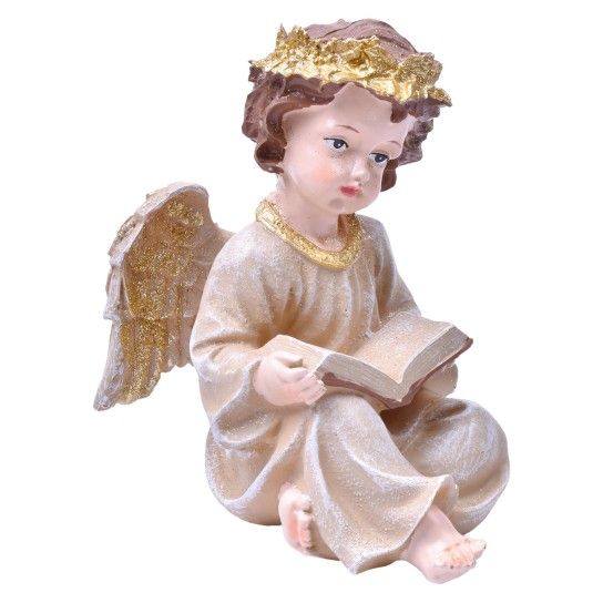 DECOR. ANJO 16,5X13X13CM 2709-110-B CX48