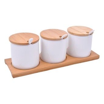 CONJ.3 POTES C/ BASE 2650-000 CX24