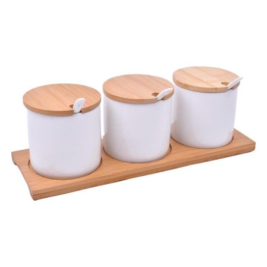 CONJ.3 POTES C/ BASE 2650-000 CX24