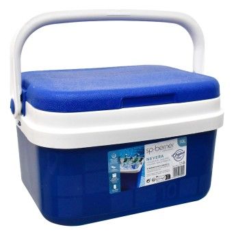 GELEIRA 10L AZUL 37x22x28CM
