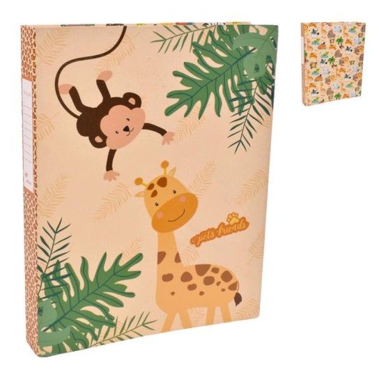 CAPA A4 2 ARGOLAS L/E PET FRIENDS