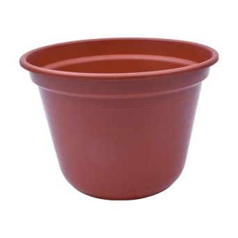 VASO SINO 25CM CASTANHO