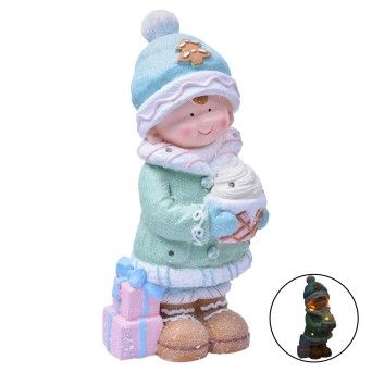 DEC BONECO NATAL C/LUZ 2980-001 CX2
