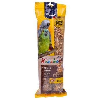 VITAKRAFT BARRITAS PAPAGAIO MEL/ANIS180GX