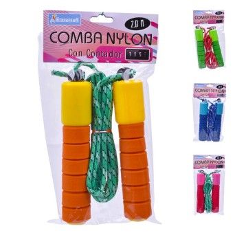 CORDA NYLON MANGO PLASTICOC/CONTADO 2.8MTS