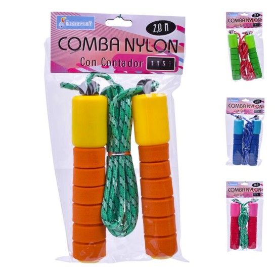 CORDA NYLON MANGO PLASTICOC/CONTADO 2.8MTS