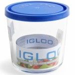 RECIPIENTE VIDRO IGLO C/ TAMPA 12X11,5CM RECIPIENTE VIDRO IGLO C/ TAMPA 12X11,5CM