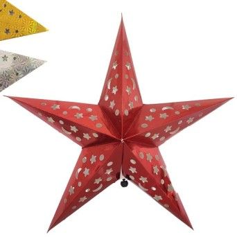 ESTRELA TECIDO 43CM 1603-100 CX360
