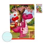 CADERNO AGR A5 40F PAUT DRAGON
