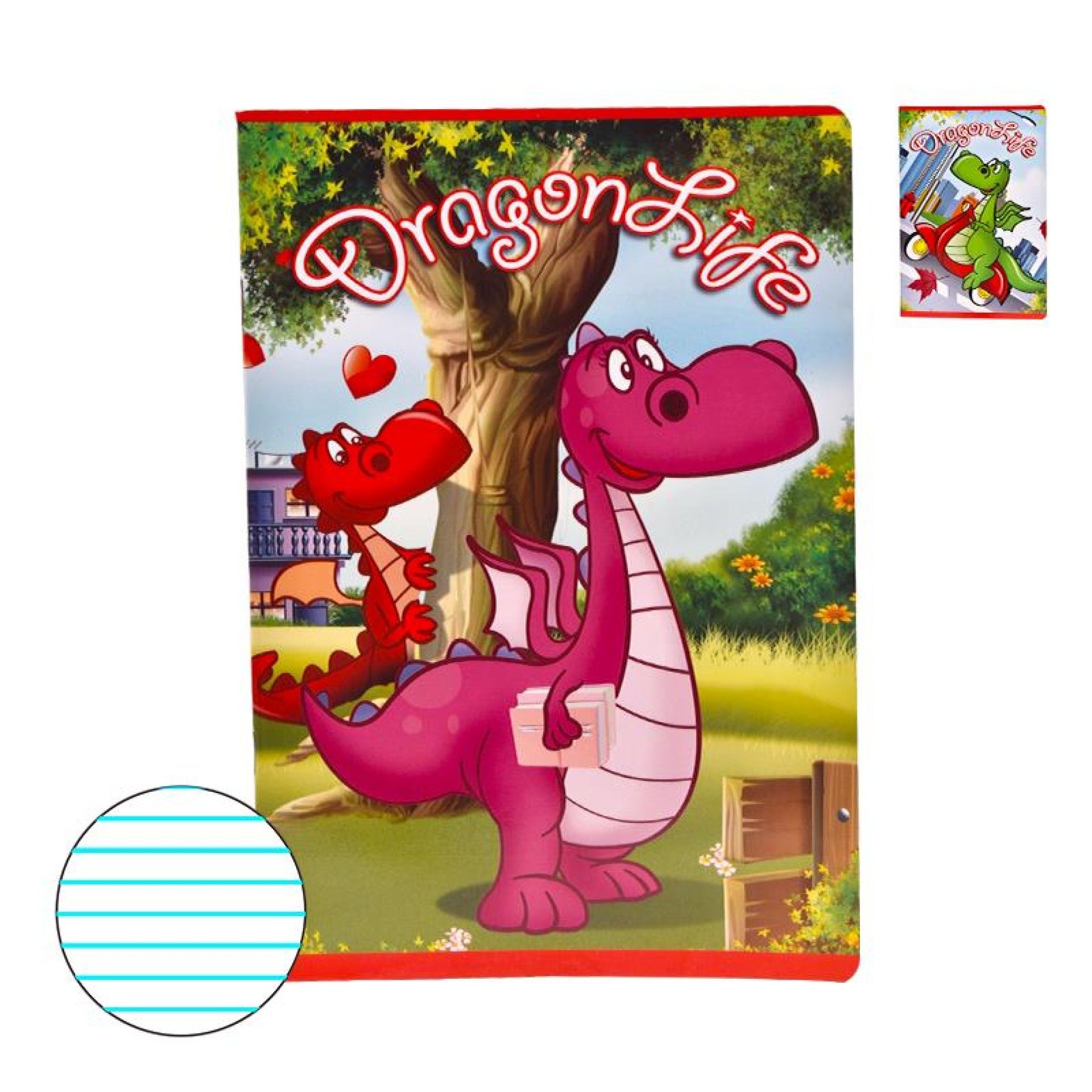 CADERNO AGR A5 40F PAUT DRAGON CADERNO AGR A5 40F PAUT DRAGON