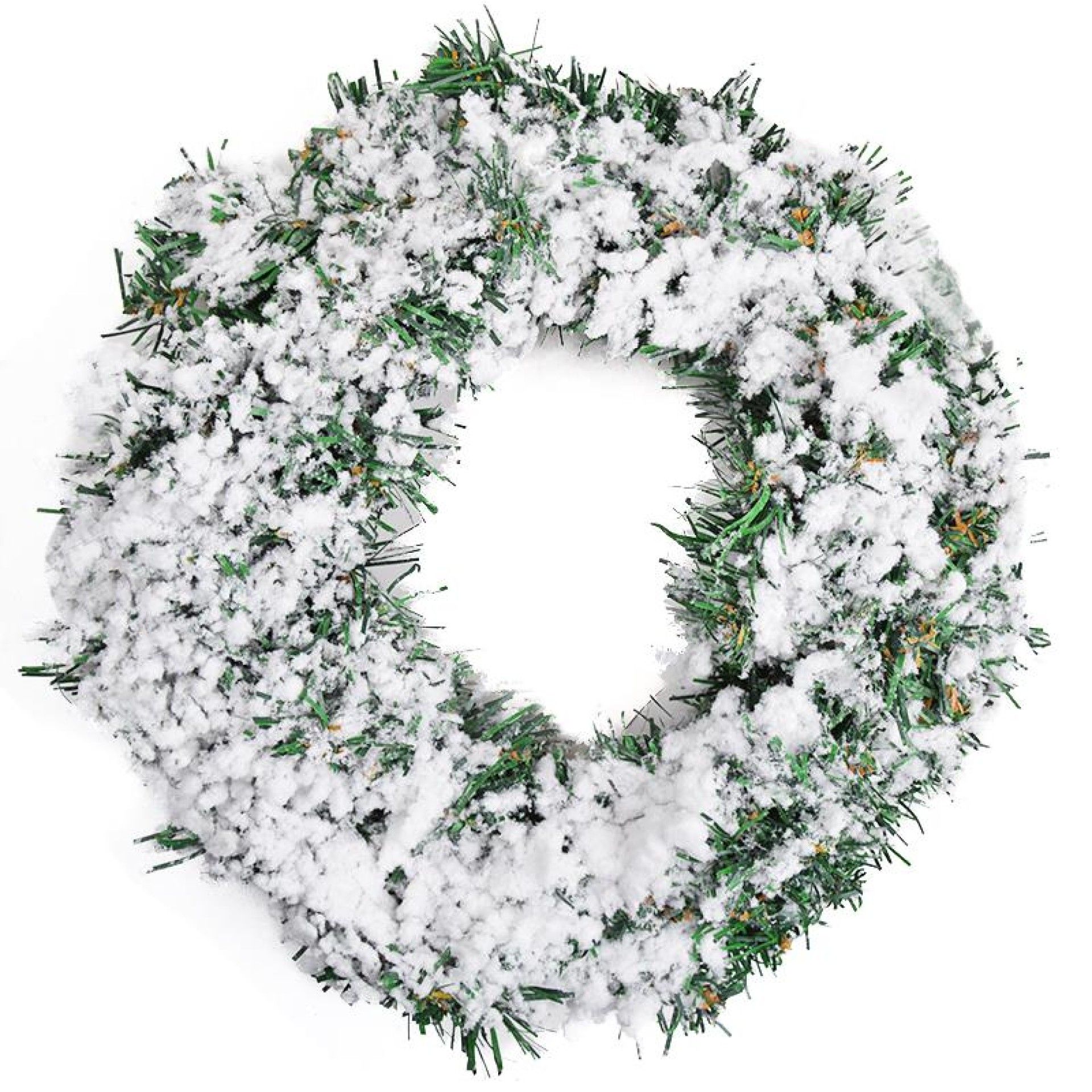 COROA PORTA C/ NEVE 30CM AP-47491 COROA PORTA C/ NEVE 30CM AP-47491