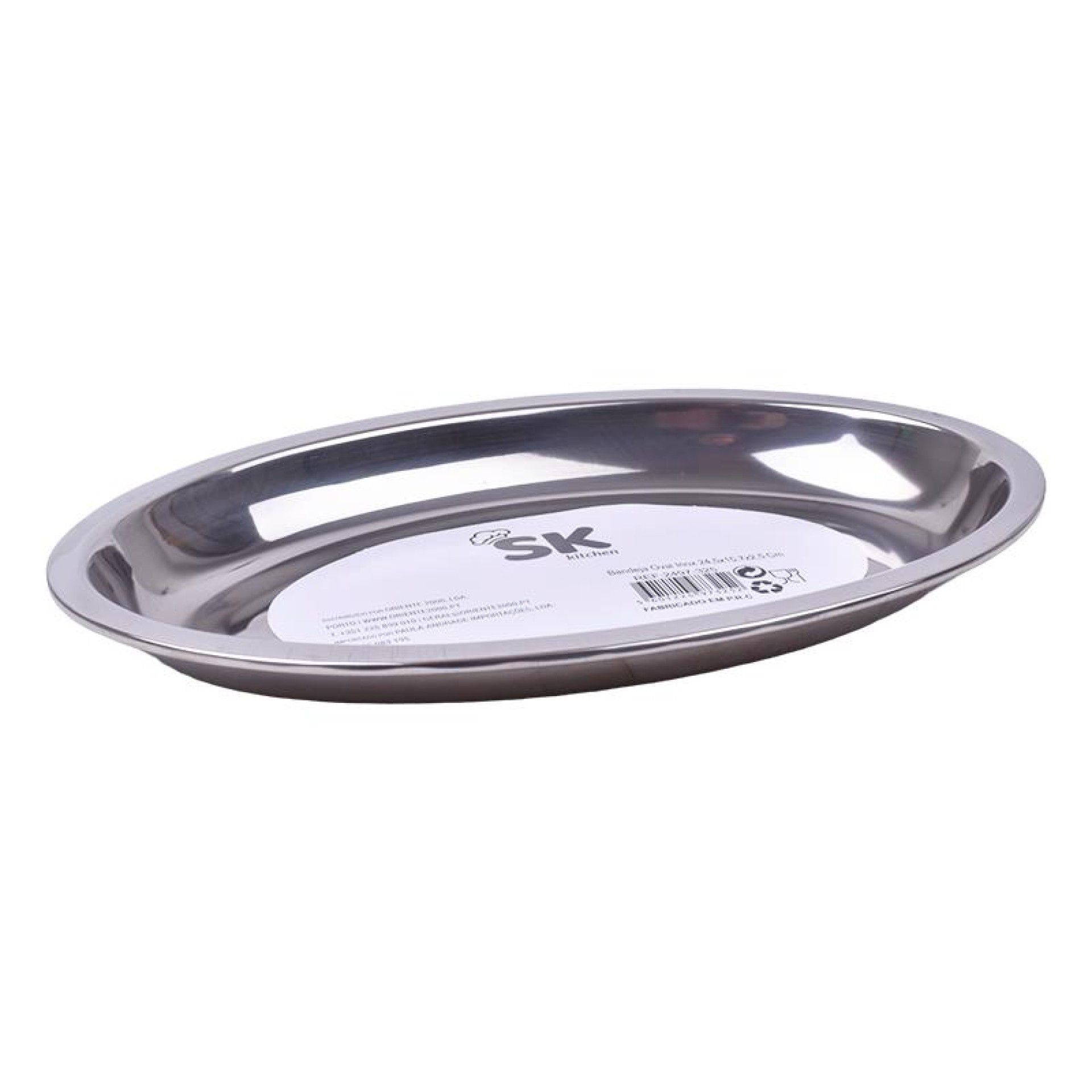 BANDEJA OVAL INOX 34 2497-325-02 CX48 BANDEJA OVAL INOX 34 2497-325-02 CX48