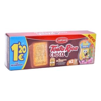 CUETARA TOSTARICA CHOC LEITE 70G PV1.2
