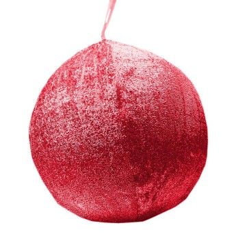 BOLA TECIDO  INSUFLAVEL 50CM VERM.