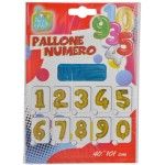 BALAO NUMERO 6 AZUL C/101 CM BALAO NUMERO 6 AZUL C/101 CM